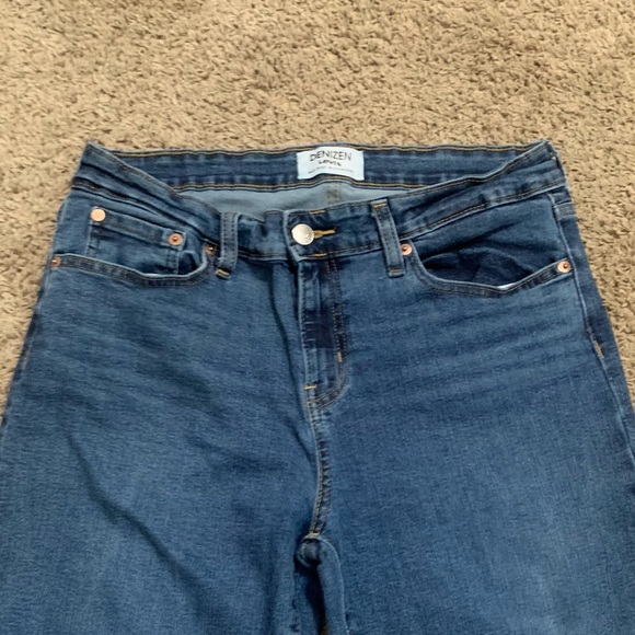 Denizen from Levi’s Mid-Rise Boyfriend Distressed Cuffed Jeans 12 W31 - Picture 2 of 11